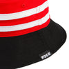 Wisconsin Badgers NCAA Team Stripe Bucket Hat