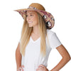 Florida State Seminoles NCAA Womens Floral Straw Hat