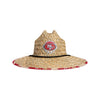 San Francisco 49ers NFL Americana Straw Hat