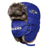 Baltimore Ravens NFL Big Logo Trapper Hat With Face Cover