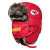 Kansas City Chiefs NFL Big Logo Trapper Hat With Face Cover