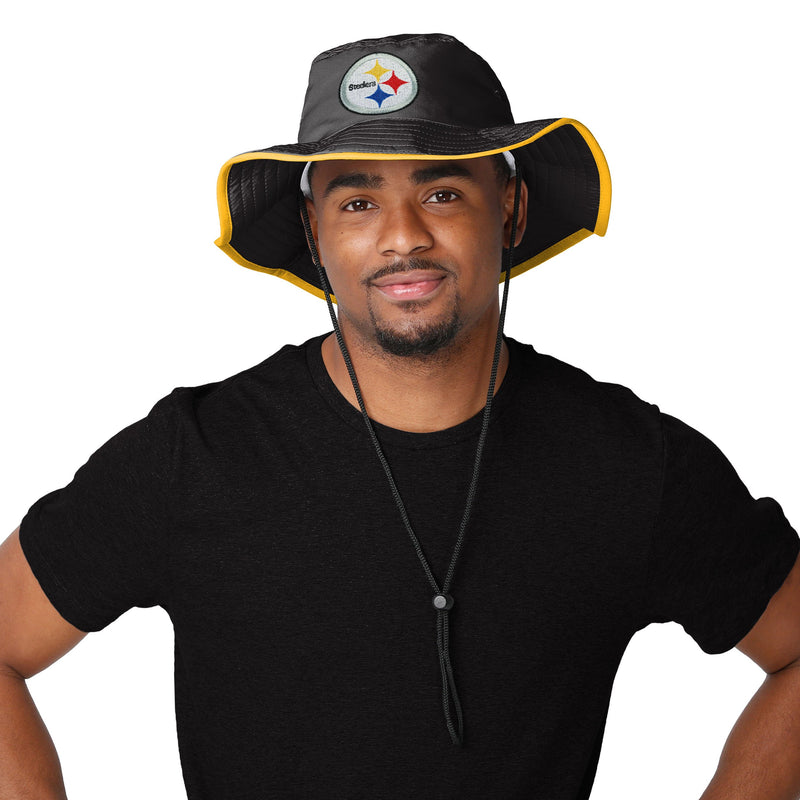 Pittsburgh Steelers NFL Solid Boonie Hat