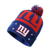 New York Giants NFL Cropped Logo Light Up Knit Beanie