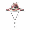 Arizona Cardinals NFL Floral Printed Straw Hat