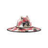 Atlanta Falcons NFL Floral Printed Straw Hat
