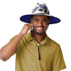Baltimore Ravens NFL Floral Printed Straw Hat