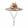 Cincinnati Bengals NFL Floral Printed Straw Hat