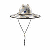 Dallas Cowboys NFL Floral Printed Straw Hat