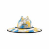 Los Angeles Chargers NFL Floral Printed Straw Hat