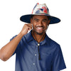 New England Patriots NFL Floral Printed Straw Hat