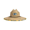 Green Bay Packers NFL Floral Straw Hat