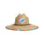 Miami Dolphins NFL Floral Straw Hat