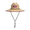 San Francisco 49ers NFL Floral Straw Hat