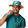 Miami Dolphins NFL Cropped Big Logo Hybrid Boonie Hat