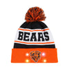 Chicago Bears NFL Snow Stealer Light Up Beanie