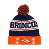 Denver Broncos NFL Snow Stealer Light Up Beanie