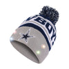 Dallas Cowboys NFL Snow Stealer Light Up Beanie