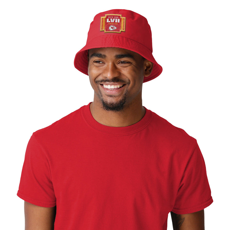 Kansas City Chiefs Super Bowl LVII Design Bucket Hat for Sale by  DesignsNMSB