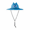 Detroit Lions NFL Team Color Straw Hat