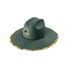 Green Bay Packers NFL Team Color Straw Hat