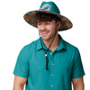Miami Dolphins NFL Team Color Straw Hat