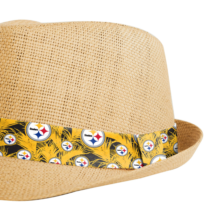 Pittsburgh Steelers NFL Trilby Straw Hat