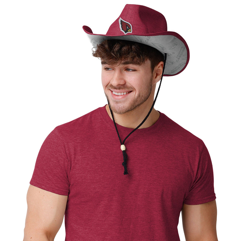 Arizona Cardinals Team Stripe Cowboy Hat