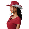 Atlanta Falcons NFL Team Stripe Cowboy Hat