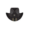 New Orleans Saints NFL Team Stripe Cowboy Hat