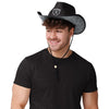 Las Vegas Raiders NFL Team Stripe Cowboy Hat