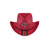 Tampa Bay Buccaneers NFL Team Stripe Cowboy Hat