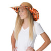 Cincinnati Bengals NFL Womens Floral Straw Hat