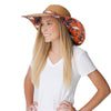 Denver Broncos NFL Womens Floral Straw Hat