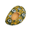 Green Bay Packers NFL Womens Floral Straw Hat