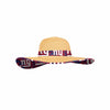 New York Giants NFL Womens Floral Straw Hat