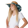 Philadelphia Eagles NFL Womens Floral Straw Hat