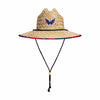 Washington Capitals NHL Floral Straw Hat