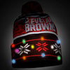 Cleveland Browns NFL Wordmark Light Up Printed Beanie