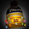 Minnesota Vikings NFL Wordmark Light Up Printed Beanie