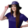 Baltimore Ravens NFL Womens Mini Print Hybrid Boonie Hat