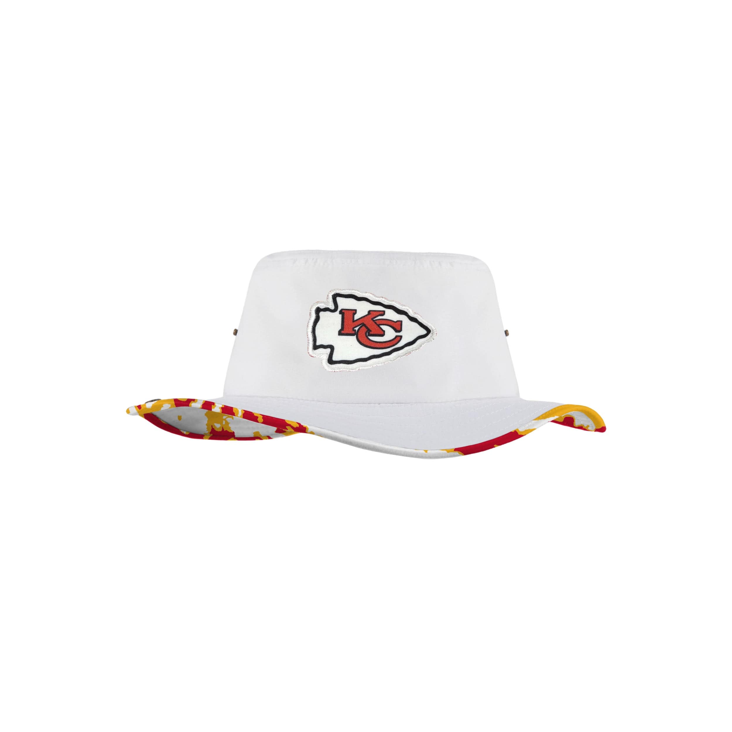 Kansas City Chiefs NFL Womens White Hybrid Boonie Hat