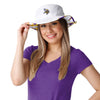 Minnesota Vikings NFL Womens White Hybrid Boonie Hat