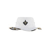 New Orleans Saints NFL Womens White Hybrid Boonie Hat