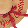 Arizona Cardinals NFL Womens Wordmark Beach Straw Hat
