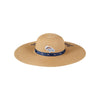 Denver Broncos NFL Womens Wordmark Beach Straw Hat