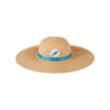 Miami Dolphins NFL Womens Wordmark Beach Straw Hat