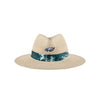 Philadelphia Eagles NFL Womens Tie-Dye Ribbon Straw Hat