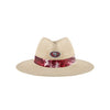 San Francisco 49ers NFL Womens Tie-Dye Ribbon Straw Hat