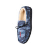 Boston Red Sox MLB Mens Printed Camo Moccasin Slippers