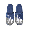 Los Angeles Dodgers MLB Mens Logo Staycation Slippers